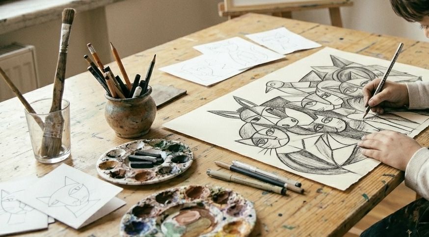 Picasso’nun Atölyesinde Kayıp Kedi – Picasso ve Kübizm